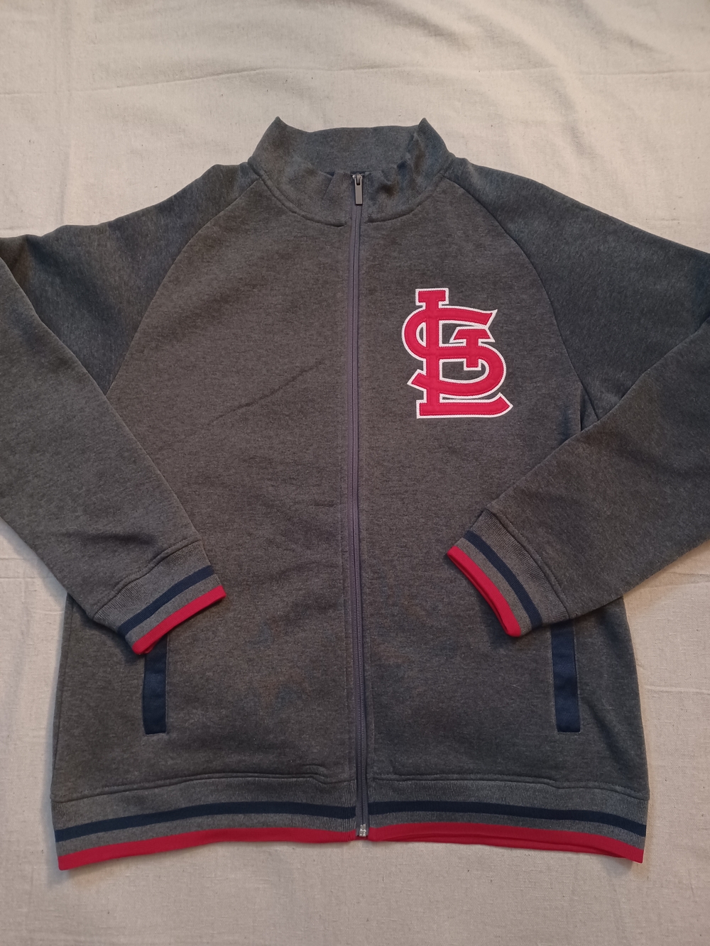 St. Louis Cardinals MLB Full-Zip Jacket Men's Size Large